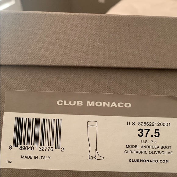 CLUB MONACO OVER THE KNEE BOOT💚✨ - Picture 7 of 7